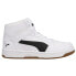 Puma Rebound Layup High Top Mens White Sneakers Casual Shoes 369573-24