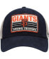Men's Black and Tan San Francisco Giants Four Stroke Clean Up Trucker Snapback Hat