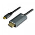 Фото #1 товара MCL Samar MCL Cable USB type C male HDMI 2.0 mal - Cable - Digital