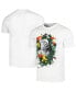 Фото #2 товара Men's and Women's NBA x Kathy Ager White Boston Celtics T-shirt