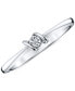 ფოტო #1 პროდუქტის Sirena Diamond Accent Ring in 14k White Gold