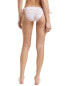 Letarte Women's White / Pink String Bikini Bottom Swimwear sz. Medium 182207