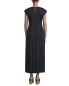 Lafayette 148 New York Cap Sleeve Hand Smocked Plisse Dress Women's