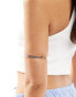 DesignB London simple arm cuff in silver