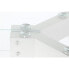 Фото #5 товара Обеденный стол DKD Home Decor Белый Прозрачный Стеклянный Деревянный MDF 160 x 90 x 75 cm