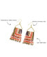 Фото #2 товара INK + ALLOY Paige Beaded Fringe Earrings Rio