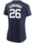 Фото #3 товара Women's DJ Lemahieu Navy New York Yankees Name Number T-shirt