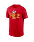 Фото #3 товара Men's Red Kansas City Chiefs Local Essential T-shirt