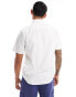 Фото #3 товара Abercrombie & Fitch icon logo short sleeve oxford shirt in white