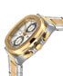 ფოტო #2 პროდუქტის Men's Potente Chronograph Swiss Automatic Two-Tone Stainless Steel Watch 40mm