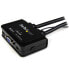 StarTech.com 2 Port USB VGA Cable KVM Switch - USB Powered with Remote Switch - 2048 x 1536 pixels - Black