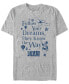 Фото #1 товара Men's Follow Dreams Short Sleeve T-Shirt