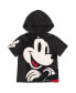 Фото #2 товара Toddler Boys Mickey Mouse Lion King Cars Monsters Inc. Hooded T-Shirt and French Terry Shorts Outfit Set to