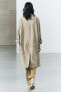 Zw collection oversize faded trench coat