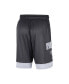 Фото #4 товара Men's Charcoal, White Michigan State Spartans Fast Break Shorts