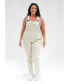 ფოტო #1 პროდუქტის Plus Size Overall Jeans