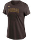 Фото #3 товара Women's Manny Machado Brown San Diego Padres Name Number T-shirt