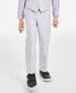 ფოტო #1 პროდუქტის Little Boys Machine Washable Oxford Vest, Shirt, Pants, Necktie and Pocket Square, 5 Piece Set
