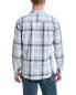 Weatherproof Vintage Plaid Shirt Men's Blue S