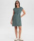 Women's Cotton Button Back Maternity and Nursing Dress