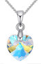 Фото #1 товара House of Louisa Damen Halskette mit Anhänger Kette mit Anhänger Heart yellow RS-071-TR