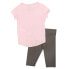 Фото #2 товара Puma TwoPiece Crew Neck Short Sleeve T-Shirt & Capri Leggings Set Toddler Girls