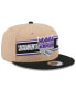 Men's Tan/Black Sacramento Kings 2024 NBA Draft 9FIFTY Snapback Hat