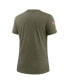 ფოტო #2 პროდუქტის Women's Olive Chicago Bears 2022 Salute To Service Legend T-shirt