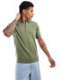 Фото #1 товара PS Paul Smith knitted polo with zebra logo in khaki