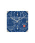 ფოტო #4 პროდუქტის Men's Chronograph Frank Lloyd Wright Blueprint Brown Leather Strap Watch 39mm