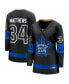 Фото #2 товара Women's Auston Matthews Black Toronto Maple Leafs Alternate Premier Breakaway Reversible Player Jersey