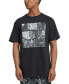 ფოტო #1 პროდუქტის Men's Above The Rim Basketball Collage Graphic T-Shirt