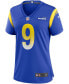 Фото #2 товара Women's Matthew Stafford Royal Los Angeles Rams Game Jersey