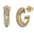 Beautiful gold-plated Rolling Hearts earrings JUBE03347JWYGT/U
