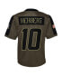 Big Boys Justin Herbert Olive Los Angeles Chargers 2021 Salute To Service Game Jersey