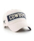 Фото #1 товара Men's '47 Cream Dallas Cowboys Crossroad MVP Adjustable Hat