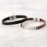 Stylish brown leather bracelet Moody SQH45
