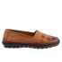 Фото #1 товара Trotters Rosie T2233-215 Womens Brown Leather Slip On Loafer Flats Shoes 8.5