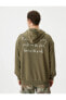 Фото #10 товара Худи Koton Oversize Kangaroo Pocket PrintedBack Hoodie