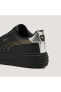 Фото #5 товара Karmen Metallic Shine Kadın Sneaker - Siyah - 37,5