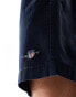 Фото #2 товара GANT drawstring logo stretch cotton shorts in navy