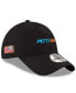 Men's Black Petty GMS Motorsports Enzyme Washed 9TWENTY Adjustable Hat