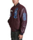 ფოტო #3 პროდუქტის Men's Logo-Patch Mixed-Media Varsity Jacket