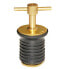 A.A.A. Brass Expanding Drain Plug With Crossbar Regulation