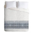 Фото #1 товара Queen/Full Holli Zollinger French Chambray Tassel Geometric Comforter Set Blue