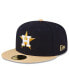 Фото #3 товара Men's Navy Houston Astros 2023 Gold Collection 59FIFTY Fitted Hat