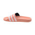 Фото #4 товара Adidas Adilette Men's Slides Ambient Blush-Cloud White H03201