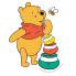 Фото #1 товара CLEMENTONI Disney Winnie The Pooh My First Puzzle 3-6-9-12 Pieces