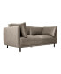 Serenity 79" Velvet with Metal Legs Sofa