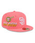 Фото #1 товара Men's Pink San Diego Padres City Connect Icon 59FIFTY Fitted Hat